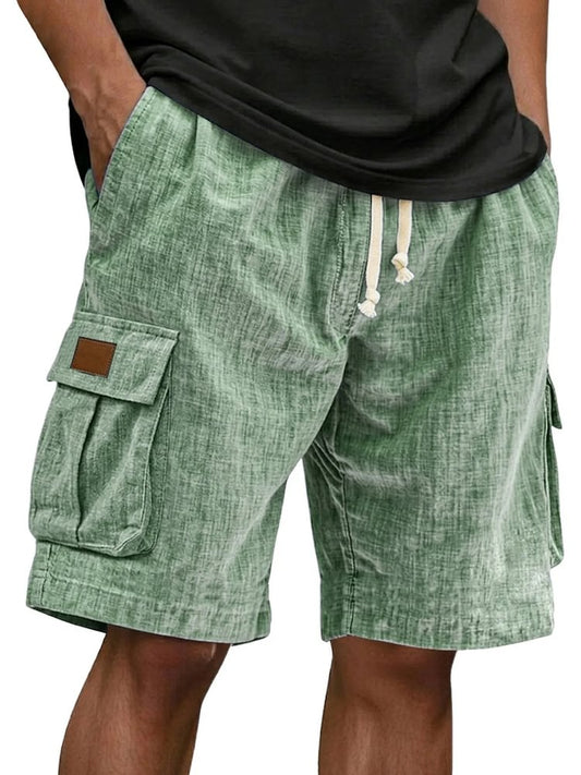 Butter-Soft Linen Vacation Shorts with Large Pockets Loved by Thousands of Men