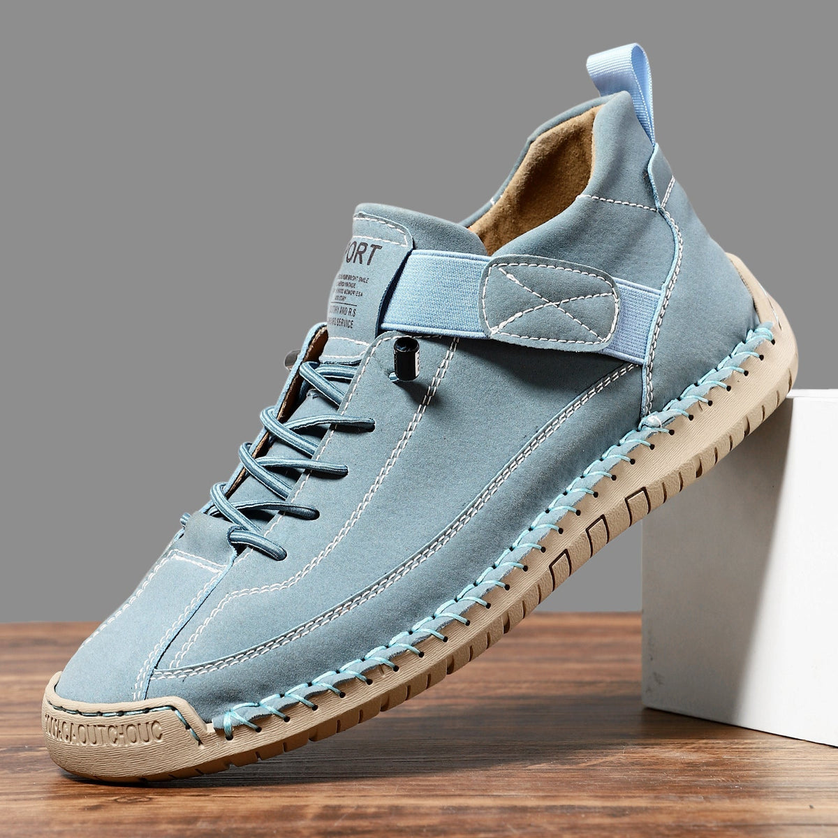 Men's Handmade Leather Orthopedic Comfy Shoes