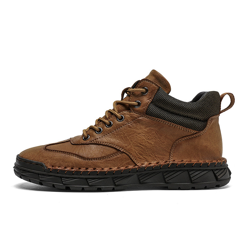 Men's Handmade Leather Boots Motorcycle Boots