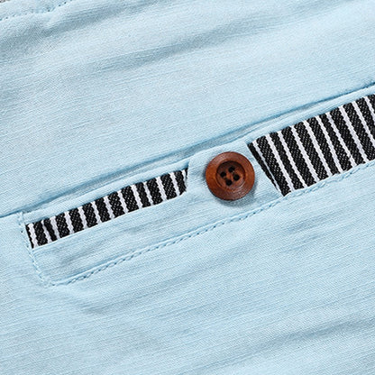 Men’s Lightweight Linen Summer Shorts