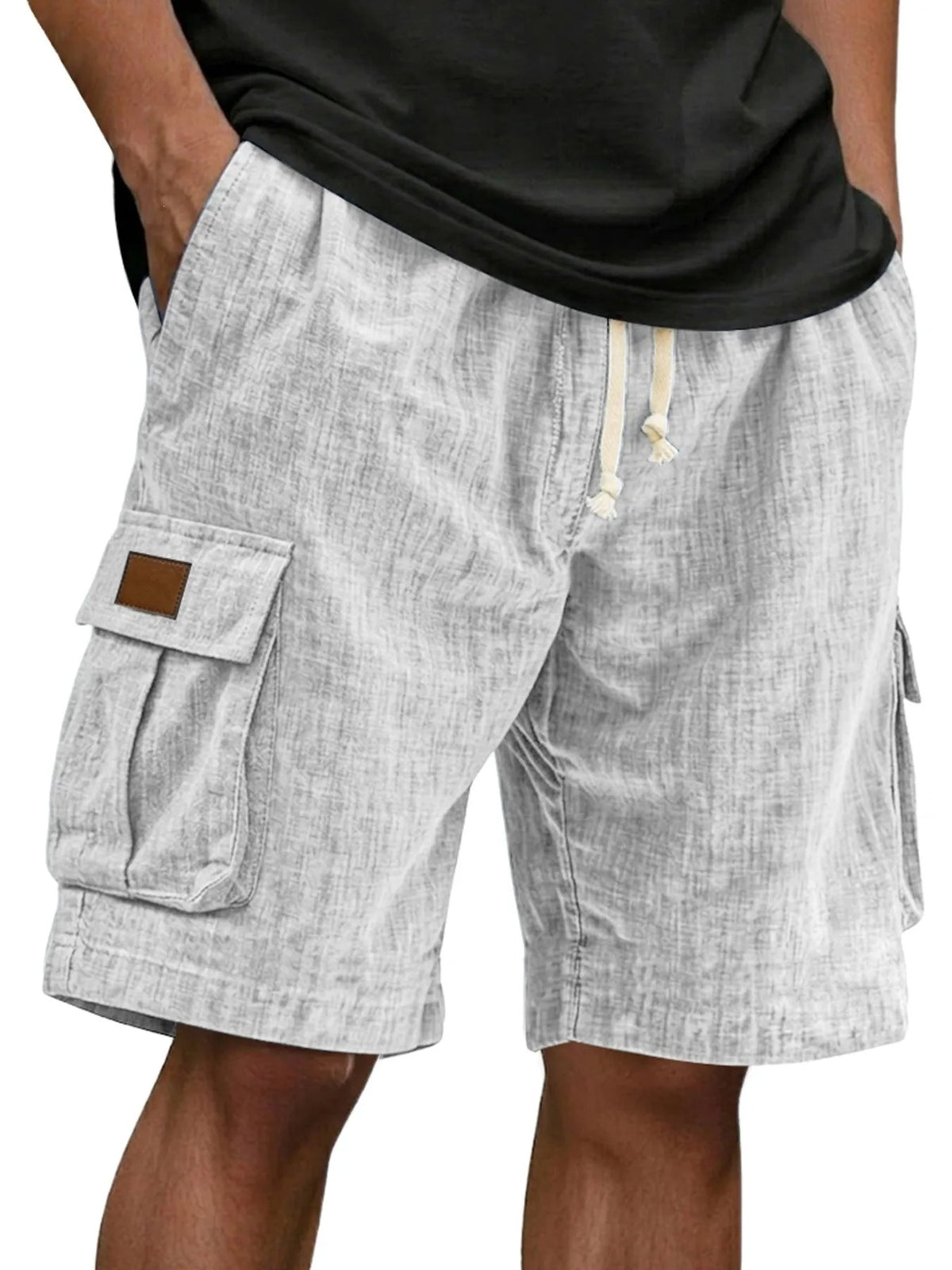 Butter-Soft Linen Vacation Shorts with Large Pockets Loved by Thousands of Men
