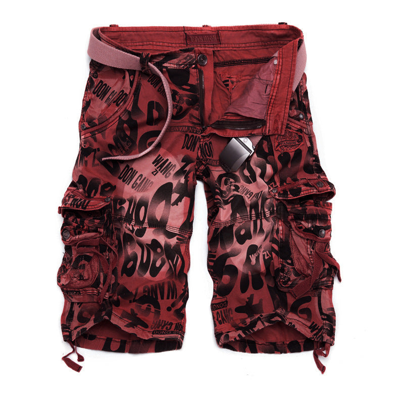 Crestsport Men's Camouflage Cargo Shorts
