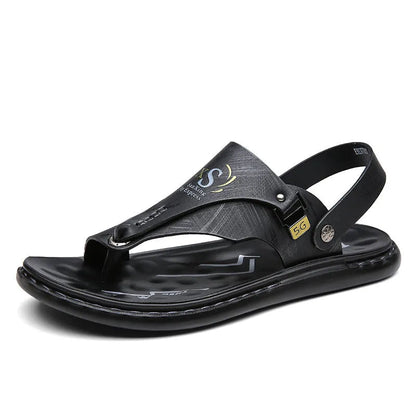 Men’s 2-Way Summer Sandals – Convertible Slides with Adjustable Backstrap
