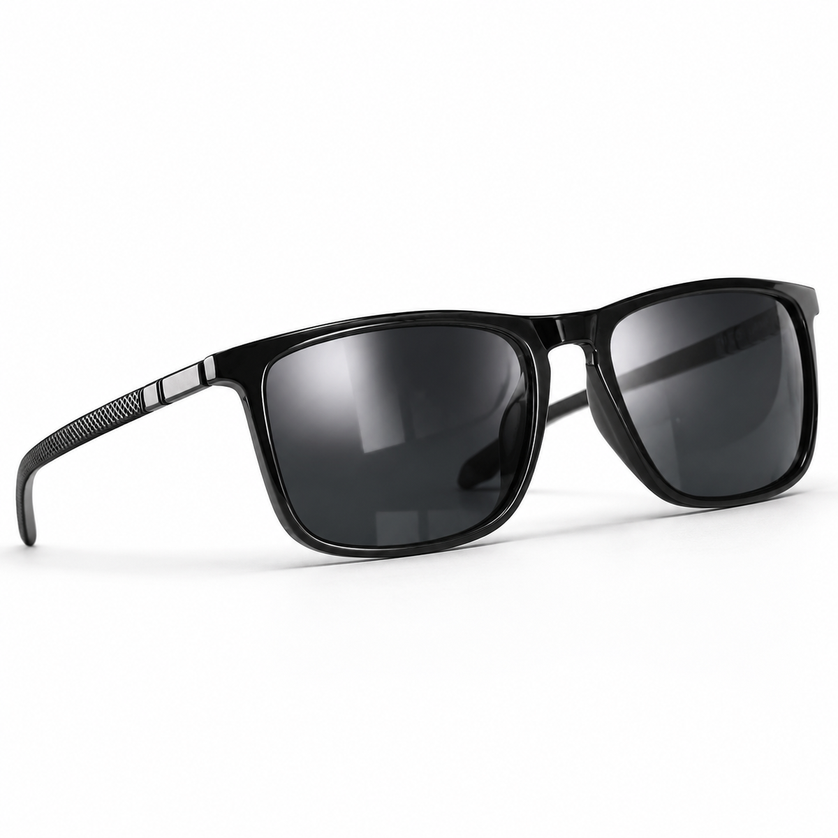 Polarized Square Sunglasses – Driving, Night Vision & UV Protection