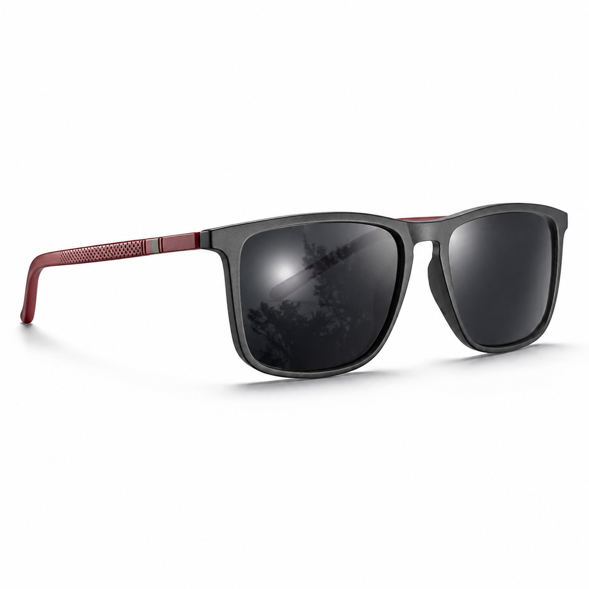 Polarized Square Sunglasses – Driving, Night Vision & UV Protection