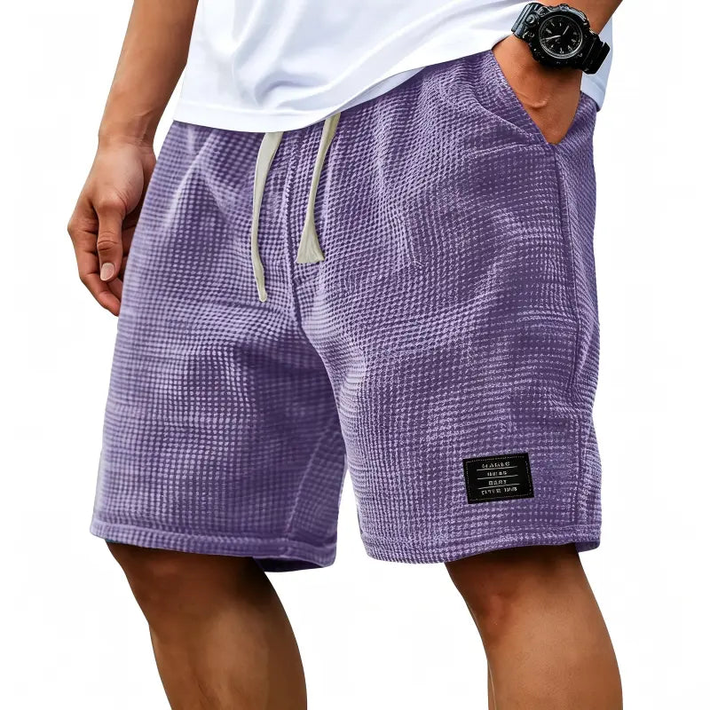 Men's 2-Pack Waffle Casual Shorts