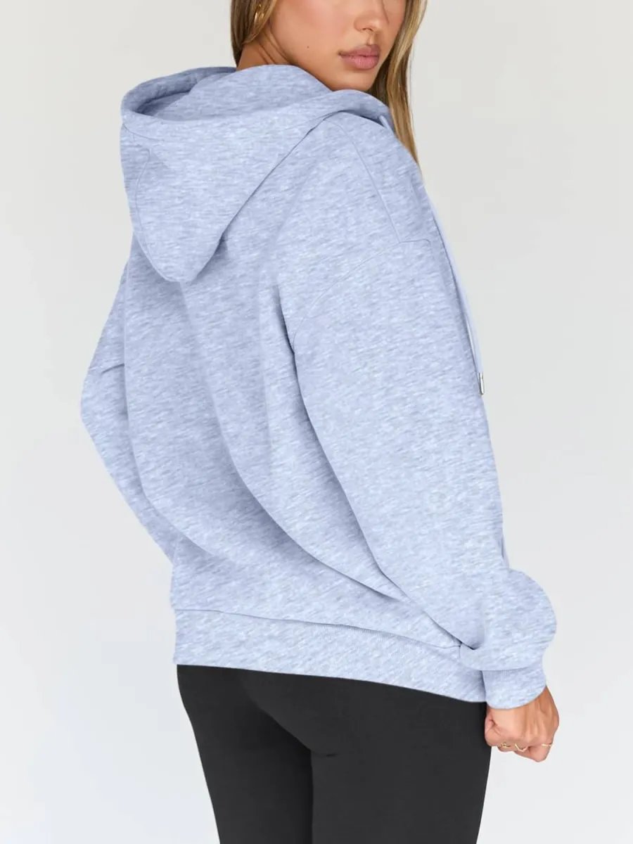 Winter Womens Zip Up Hoodies Oversized Sweatshirts(Buy 2 Free Shipping)