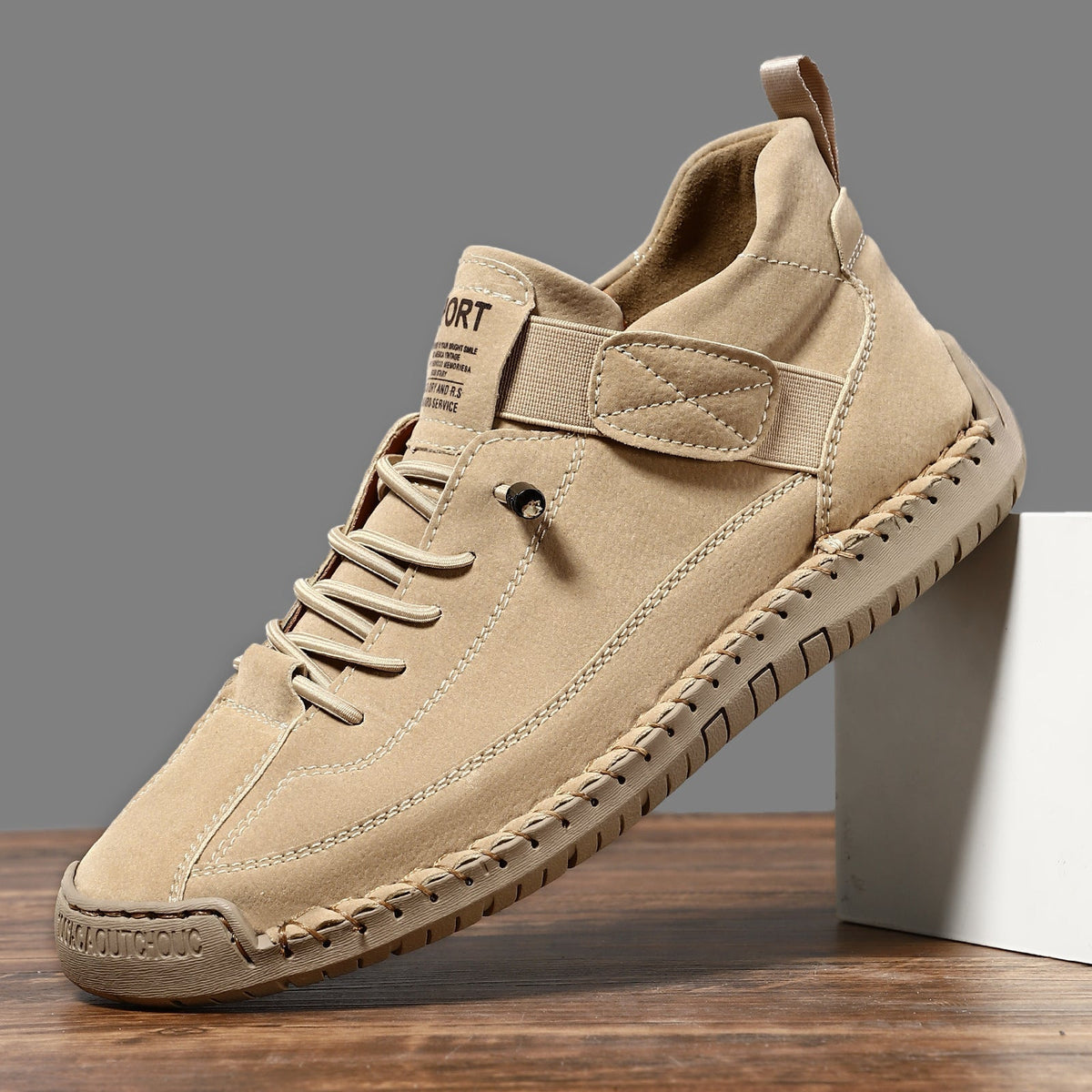 Men's Handmade Leather Orthopedic Comfy Shoes