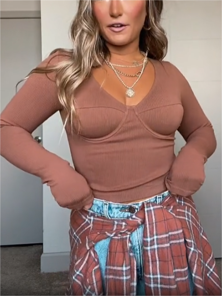 New Underwire Midi Cropped Top (Buy 2 Free Shipping)